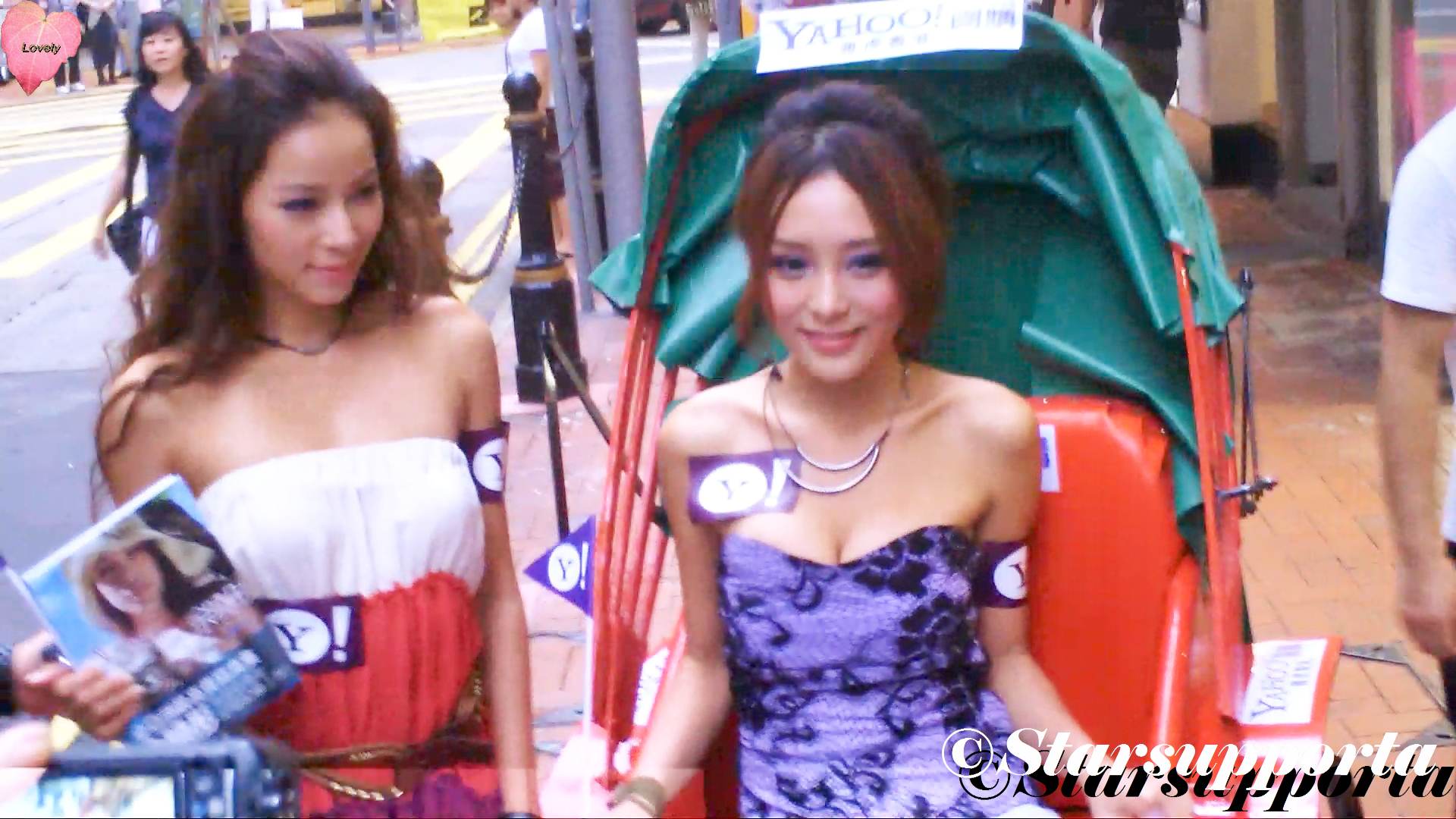 20110720 Yahoo!Mail 美女禁室 @ 香港銅鑼灣名店坊 (video)